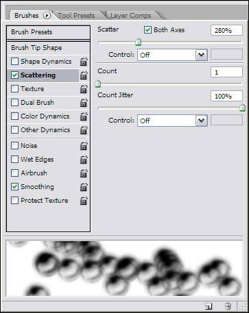 Кисть для рисования пузырьков *