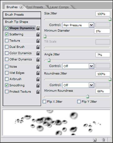 Кисть для рисования пузырьков *