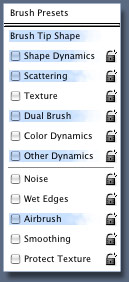 Создание кистей для имитации кожи *