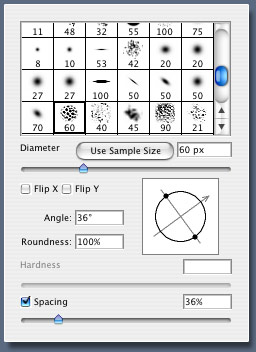Создание кистей для имитации кожи *