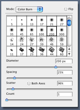 Создание кистей для имитации кожи *