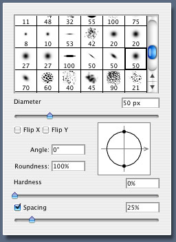 Создание кистей для имитации кожи *