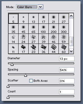 Создание собственных кистей *