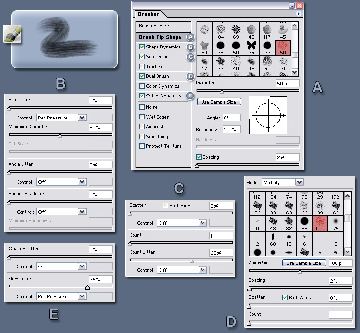 Создание собственных кистей - часть 2 *